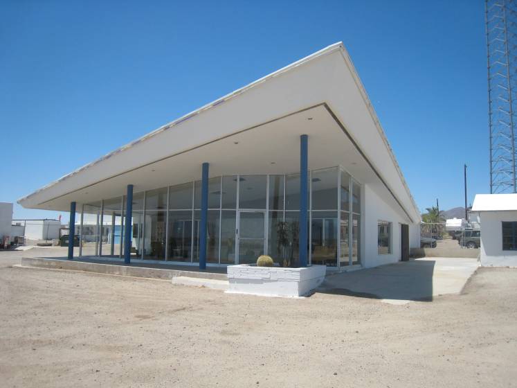Abandoned desert modernism- Amboy, CA
