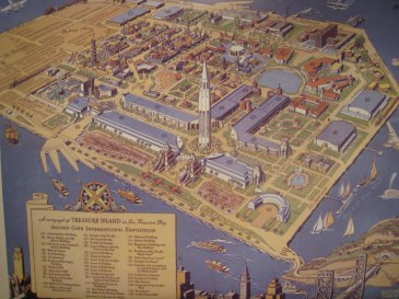 The World's Fair- buildings to lower right still exist