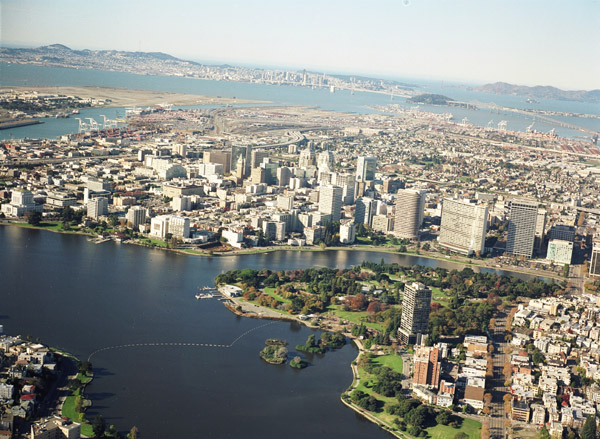 Lake Merritt Aerial